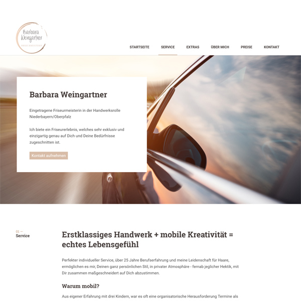 Friseurmeisterin Barbara Weingartner